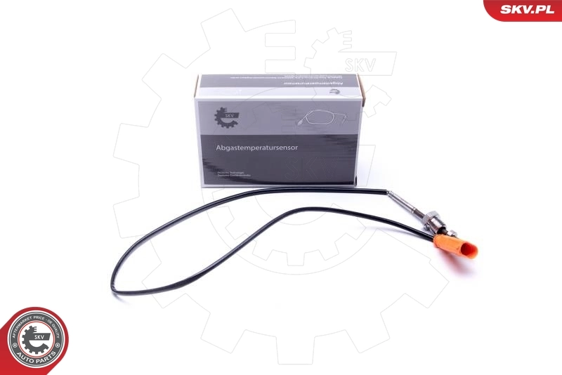 Sensor, exhaust gas temperature